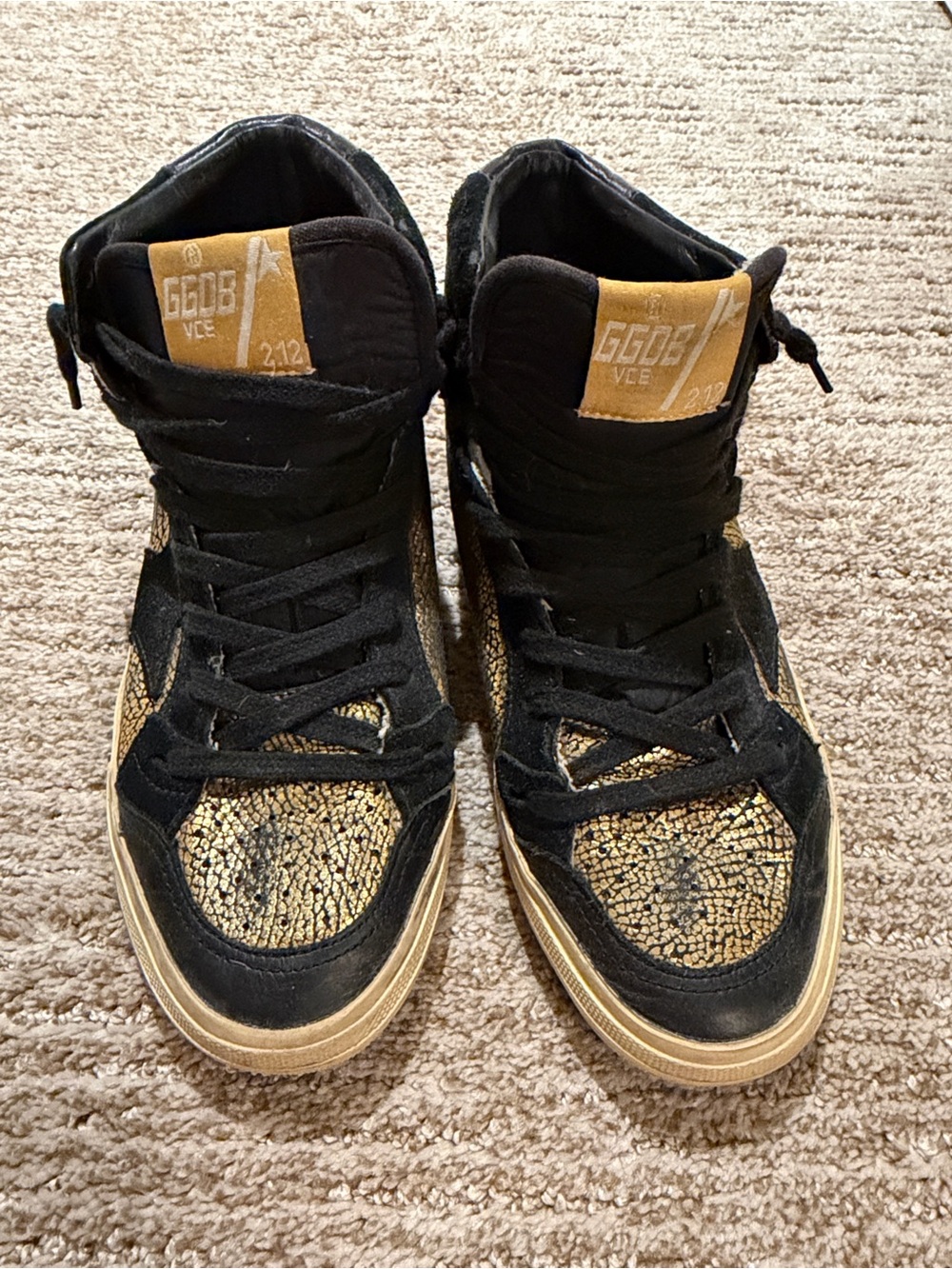 Golden Goose High Top Sneaker. Size 37 IT. Great condition.